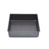 Mastercraft 30cm Heavy Loose Base Non-Stick Square Deep Cake Pan - Black