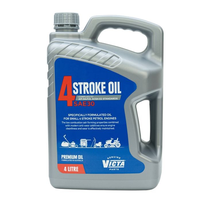 Victa 4 Stroke SAE30 Semi Synthetic Oil 4Lt