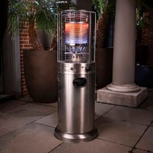 Mimosa Stainless Steel Outdoor Area Gas Heater