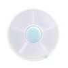 GoBe Original Round Snack Spinner Food Storage Container 16.5cm Blue 3y+