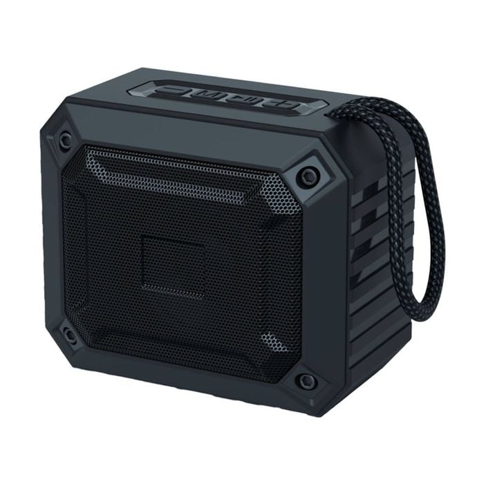 Laser Portable Square Wireless Lightweight Mini Bluetooth Speaker Black