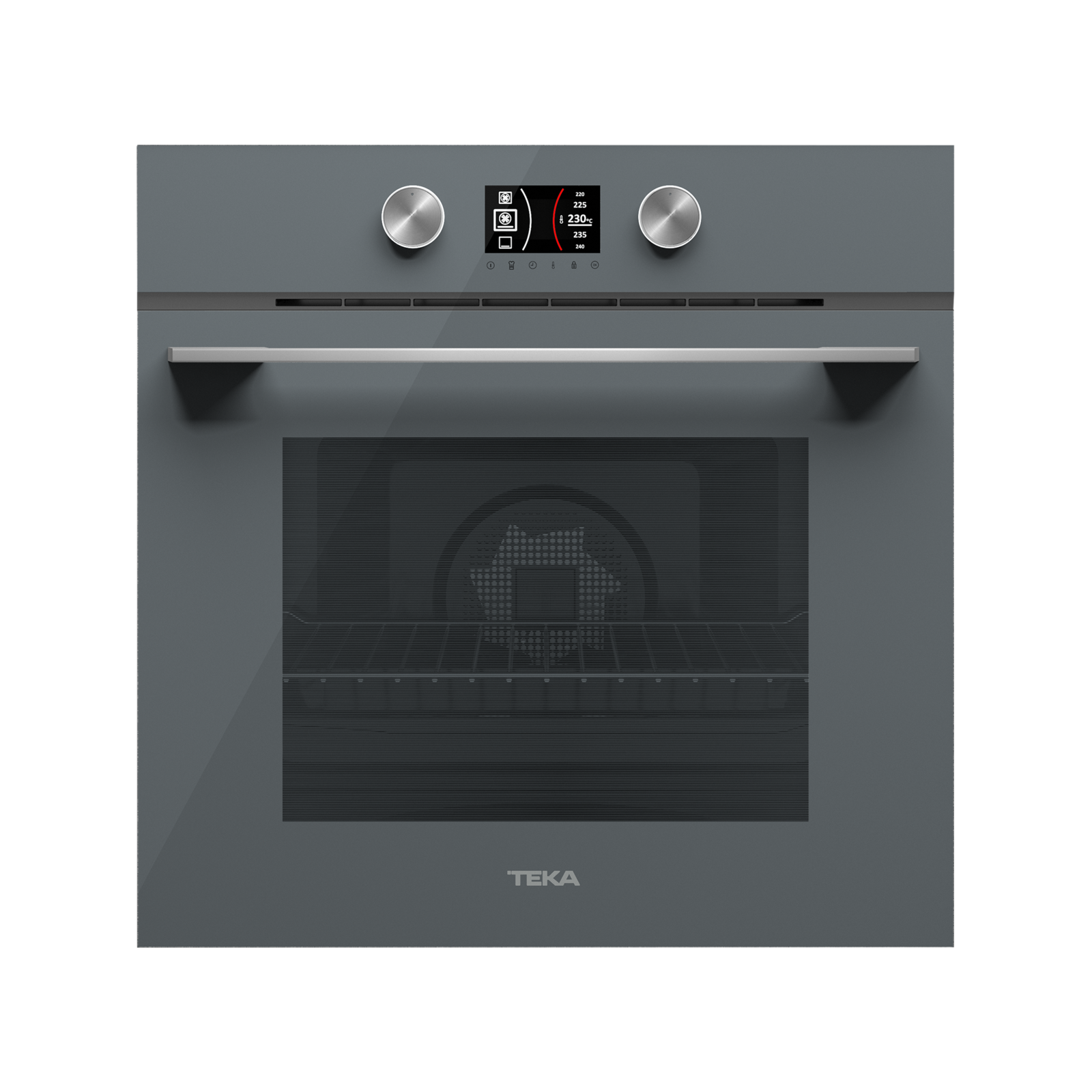 Teka 60cm Stone Grey 12 Function Dual Cleaning Oven product image