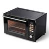 YOPOWER 35L Air Fryer Oven with Rotisserie and 17 Presets, Black