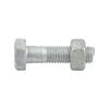 Zenith M10 x 40mm Hot Dipped Galvanised Hex Head Bolt And Nut - Each