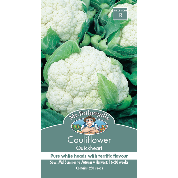 Mr Fothergill's Quickheart Cauliflower Vegetable Seeds