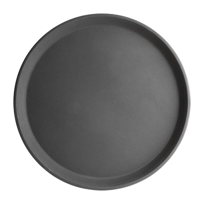 Olympia Bar Tray Kristallon Fibreglass Round Anti-slip Medium Hospitality Serving Tray