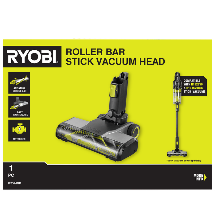 Ryobi Stick Vacuum Motorised Roller Bar