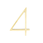 Sandleford 120mm Brass Toorak Number 4