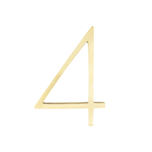 Sandleford 120mm Brass Toorak Number 4