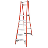 Indalex 1.8m 180kg Pro Series Industrial Fibreglass Platform Ladder