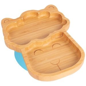 Tiny Dining Bamboo Llama Baby Feeding Plate with Suction Cup