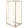 Rick McLean's 790 x 780 x 2000mm Smart Pivot Front and Return Shower Screen