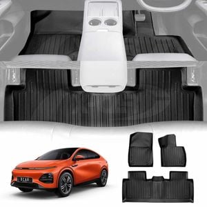 3D Floor Mats for XPeng G6 2024-Onwards Heavy Duty All Weather Front Rear Car Mats Carpet Liner