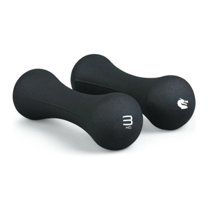 Morgan Neoprene Bone Shape Dumbbells – Pair [3kg]