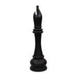 1.4m Black Bishop from Lifesize Fibreglass Resin Chess Set