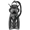 4pc Mirage Raven Junior Snorkelling Mask/Snorkel/Fins Set S/M Black