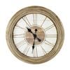 Maine & Crawford Caesar 56cm Plastic Analogue Wall Clock Decor Antique Brown