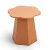 Essie Scallop Copper Clay Side Table