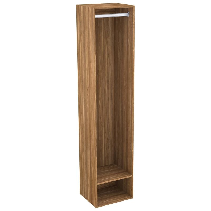 Lugna 2048 x 450 x 380mm Cove Ready To Assemble Robe Insert Single Hanger Unit
