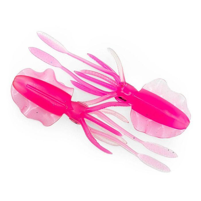 Chasebaits Ultimate Squid 150mm Soft Plastic Fishing Lure 106 Pink UV