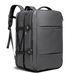 Nneoba Expandable Laptop Backpack Grey