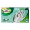 Sabco Medium Latex Disposable Gloves - 100 Pack - Medium