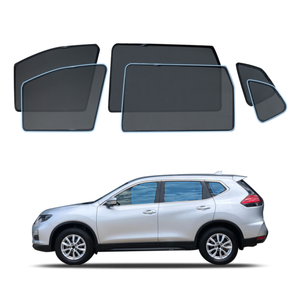 AUSGO Magnetic Window Sun Shade for Nissan X-Trail Xtrail T32 2014-2022 6-Piece Set Car Shades