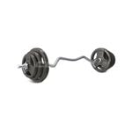 CORTEX 40kg Curl Bar Standard Weight Set 25mm