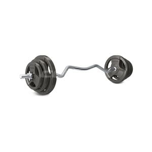 CORTEX 40kg Curl Bar Standard Weight Set 25mm