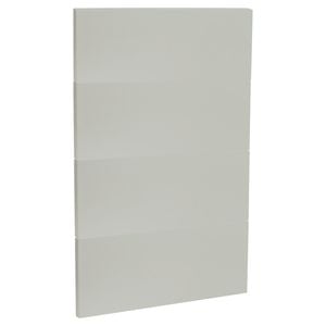 Kaboodle 450mm White Pepper Modern 4 Drawer Panels