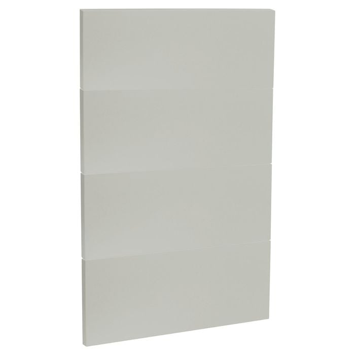 Kaboodle 450mm White Pepper Modern 4 Drawer Panels