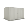Absco Sheds 3.0 x 2.26 x 2.0m Surfmist Premier Double Door Garden Shed