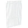 ProtectorAl 800-1200W x 1800H Pearl White Aluminium Radiator Pool Gate
