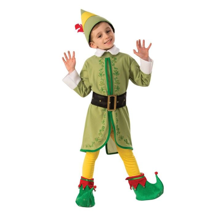 Rubies Buddy The Elf Kids/Boys Dress Up Party Christmas Costume Outfit Size S