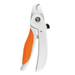 Wahl Powergrip Pet Nail Clipper Anti-slip Rubber Handle For Dogs White Orange
