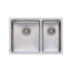 Oliveri Stainless Steel Brighton 1 And 1/2 Bowl Universal Sink