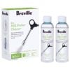 2pc Breville Eco Steam Wand 120ml Cleaner For Espresso Machine Auto Milk Frother