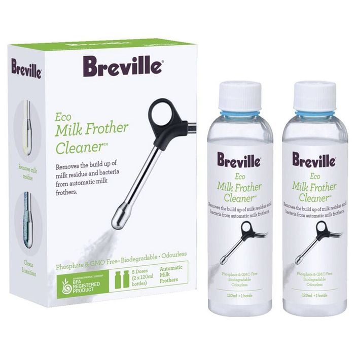 2pc Breville Eco Steam Wand 120ml Cleaner For Espresso Machine Auto Milk Frother