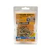 Zenith 8G x 45mm Gold Passivated Square Drive Chipboard Screw - 50 Pack