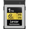 LEXAR PROFESSIONAL GOLD SERIES CFEXPRESS 4.0 TYPE B CARD - 1TB