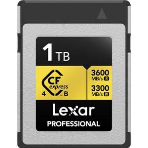 Lexar Professional Gold Series Cfexpress 4.0 Type B Card - 1tb