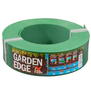 Icon Plastics 75mm x 10m Green Garden Edge - Green