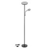 Emitto Modern Floor Lamp 2-in-1 Adjustable Reading Light Remote Control Timer