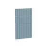Kaboodle 450mm Danish Blue V-Groove 3 Drawer Panels