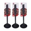 3PK Culinary Kitchen Nylon Ladle W/ Hanging Hole Cooking Utensil Black