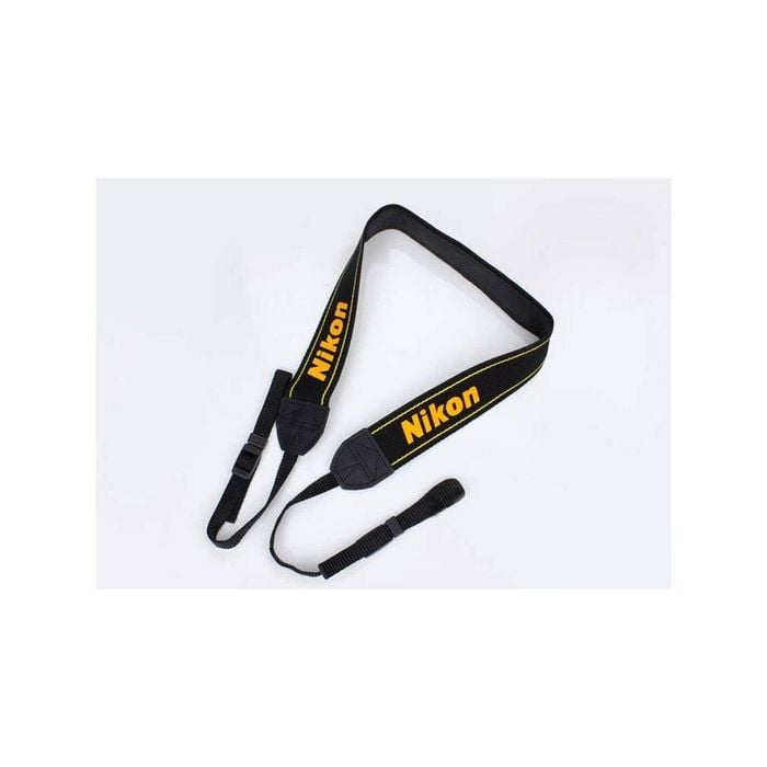 New Nikon An-6y Nylon Neck Strap Fits A Wide Range Of Nikon Dslrs -no Packaging