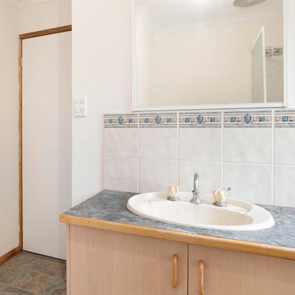 out dated bathroom