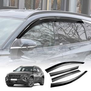Weathershields for Hyundai Tucson 2021-2024 Car Weather Shields Wind Deflectors Window Visor