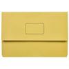 Marbig Slimpick Document Wallet (Foolscap) (Yellow)