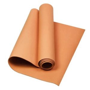 NNETM Non-Slip EVA Yoga Mat for Exercise (Orange)